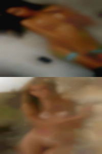 Massages pussy nude woman.
